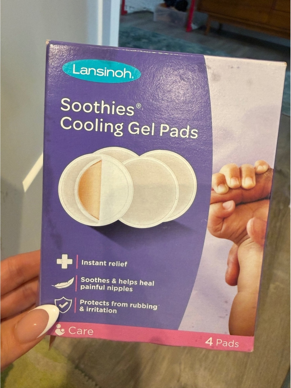 Lansinoh Soothies Cooling Gel Pads 4 Pads